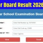 Bihar Board Result 2026