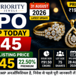 Priority Jewels IPO GMP Today: आज GMP ₹45, संभावित Priority Jewels IPO GMP Today: आज GMP ₹45, संभावित